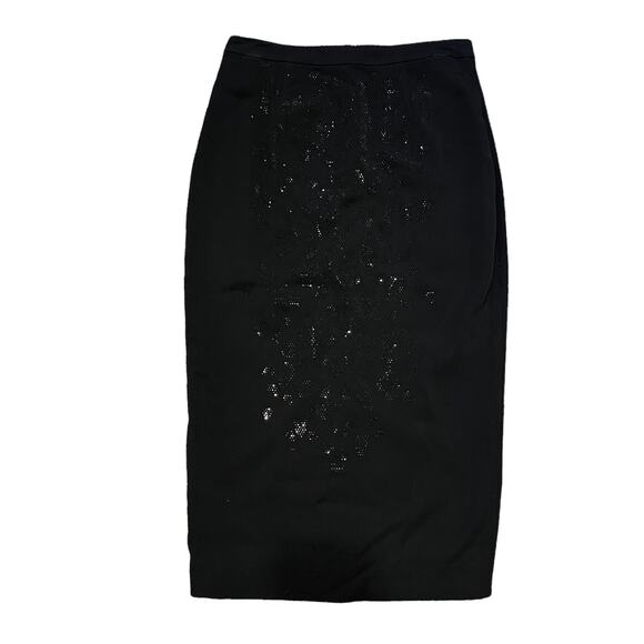 A.L.C. Rhinestone Leopard Two Piece Skirt Set Size 2 - Picture 4 of 12